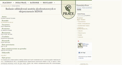 Desktop Screenshot of minos-neutrina.eprace.edu.pl