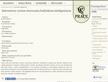 Tablet Screenshot of budynek-inteligentny.eprace.edu.pl