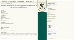 Desktop Screenshot of homoseksualisci.eprace.edu.pl