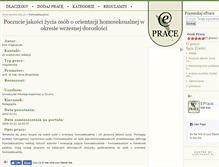 Tablet Screenshot of homoseksualisci.eprace.edu.pl