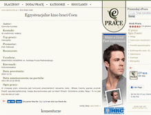 Tablet Screenshot of kino-braci-coen.eprace.edu.pl